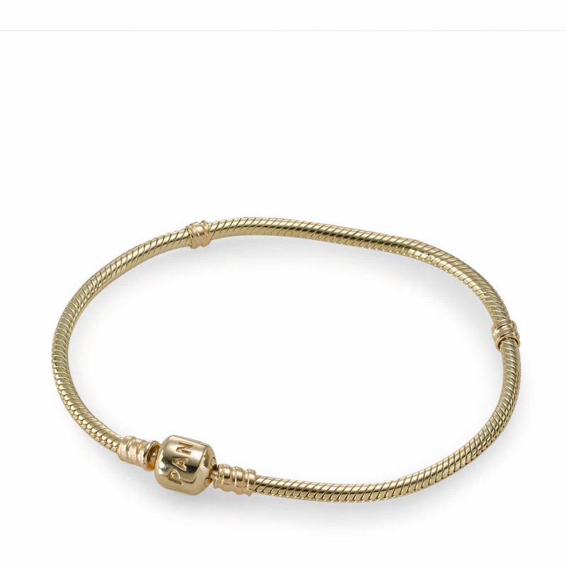 Pandora Australia Moments Gold Clasp Bracelet - 14k Gold | WRJDET014